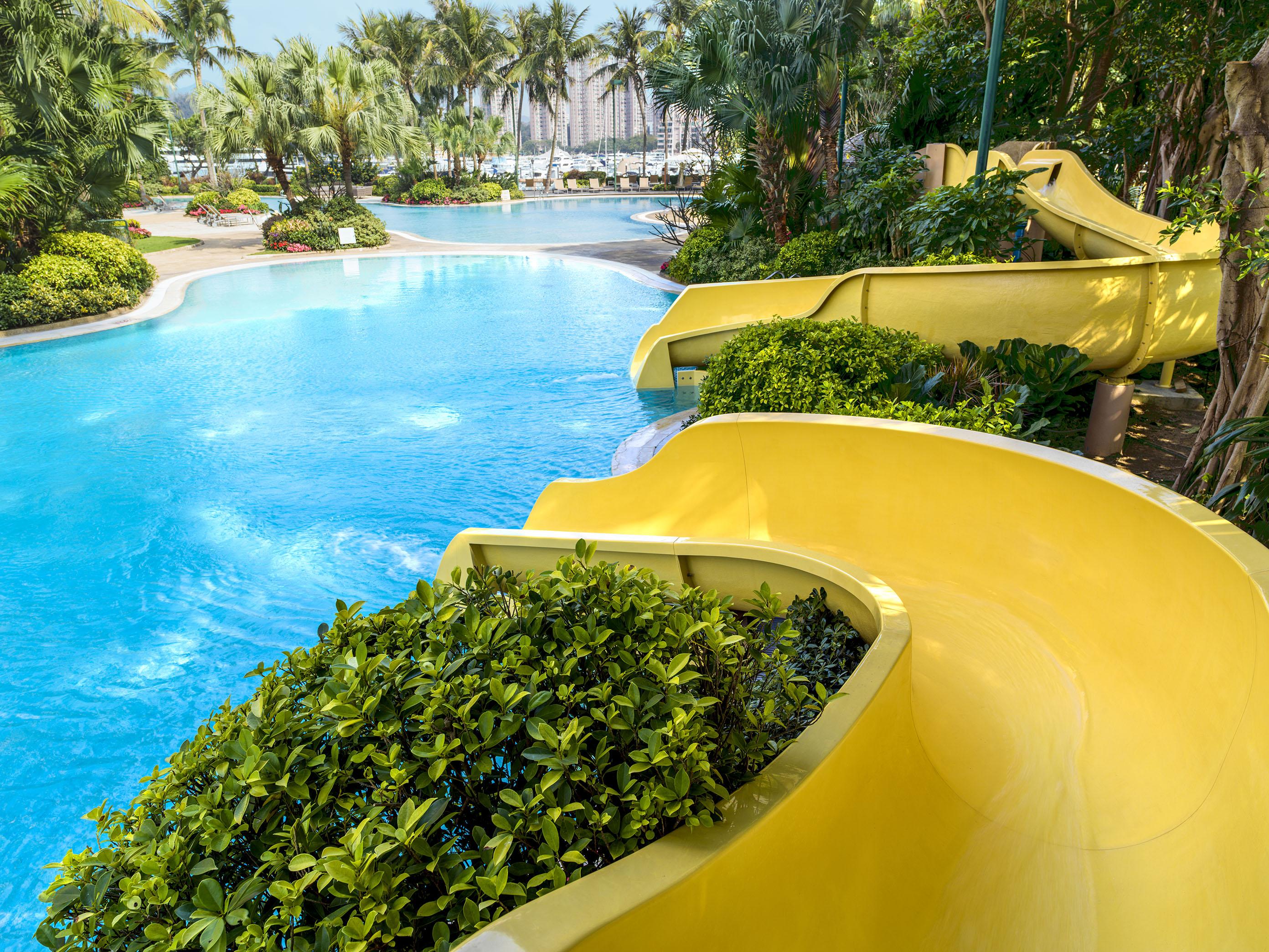 Hong Kong Gold Coast Hotel Exterior photo Water slide