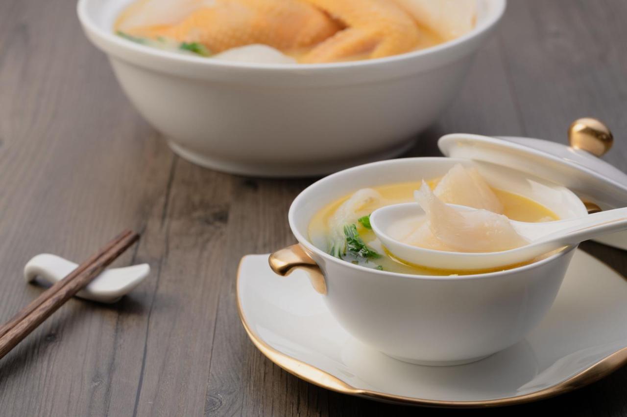 Hong Kong Gold Coast Hotel Exterior photo Egg soup